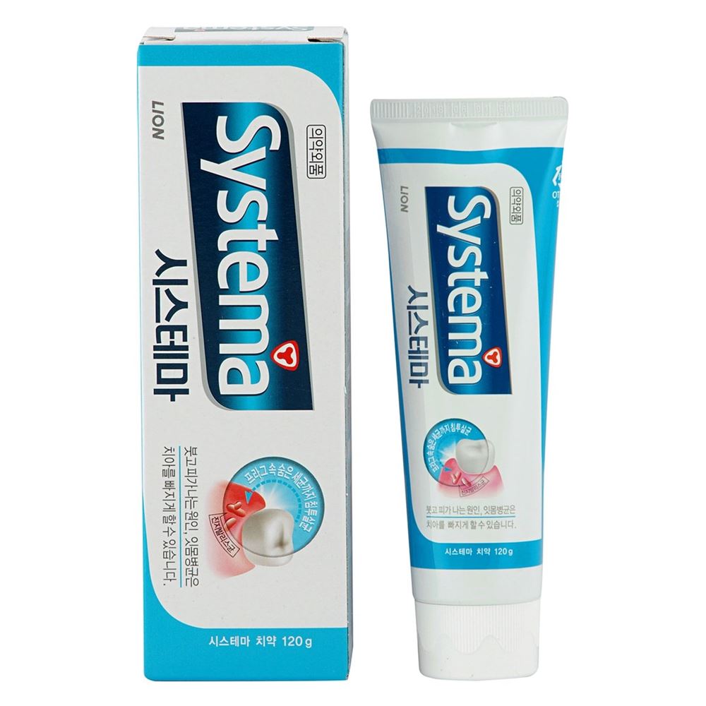 Lion Oral Care Systema Ice Mint Alpha Toothpaste Зубная паста для ежедневного ухода за полостью рта со вкусом ледяной мяты