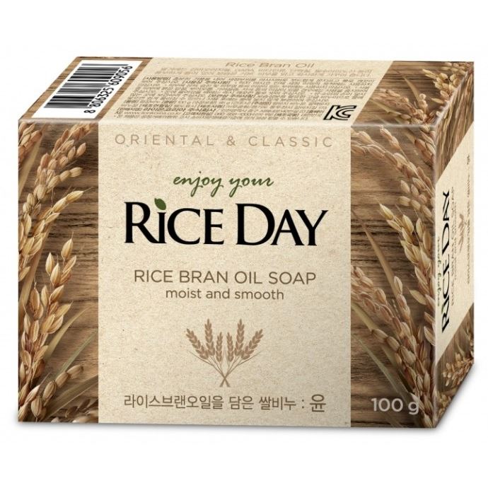 Lion Soap Rice Day Rice Bran Oil Soap Мыло туалетное с экстрактом рисовых отрубей 