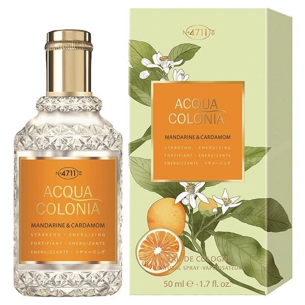 Acqua Colonia 4711 Fragrance Energizing Mandarine & Cardamom Энергичный свежий и пикантный одеколон