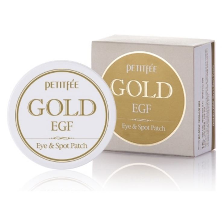 Petitfee Face Care Gold & EGF Eye & Spot Patch Гидрогелевые патчи для кожи вокруг глаз с золотом
