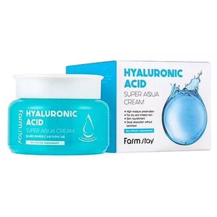 FarmStay Skin Care Hyaluronic Acid Super Aqua Cream  Крем суперувлажняющий с гиалуроновой кислотой