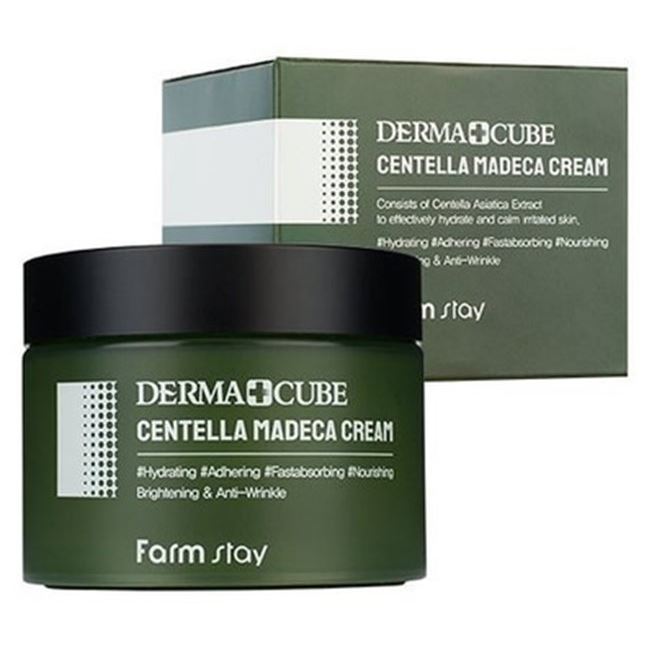 FarmStay Skin Care Derma Cube Centella Madeca Cream Крем -эмульсия с центеллой азиатской 