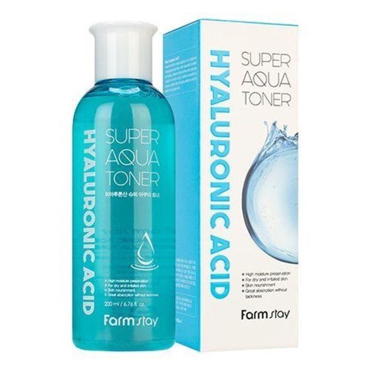 FarmStay Skin Care Hyaluronic Acid Super Aqua Toner Тонер  суперувлажняющий с гиалуроновой кислотой