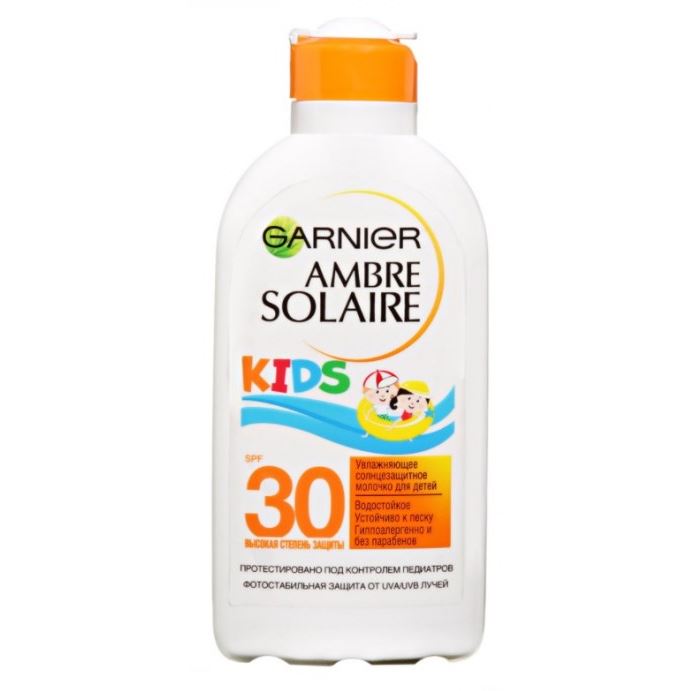 Garnier Амбр Солер  Kids Солнцезащитное молочко детское SPF30 Kids Солнцезащитное молочко детское SPF30