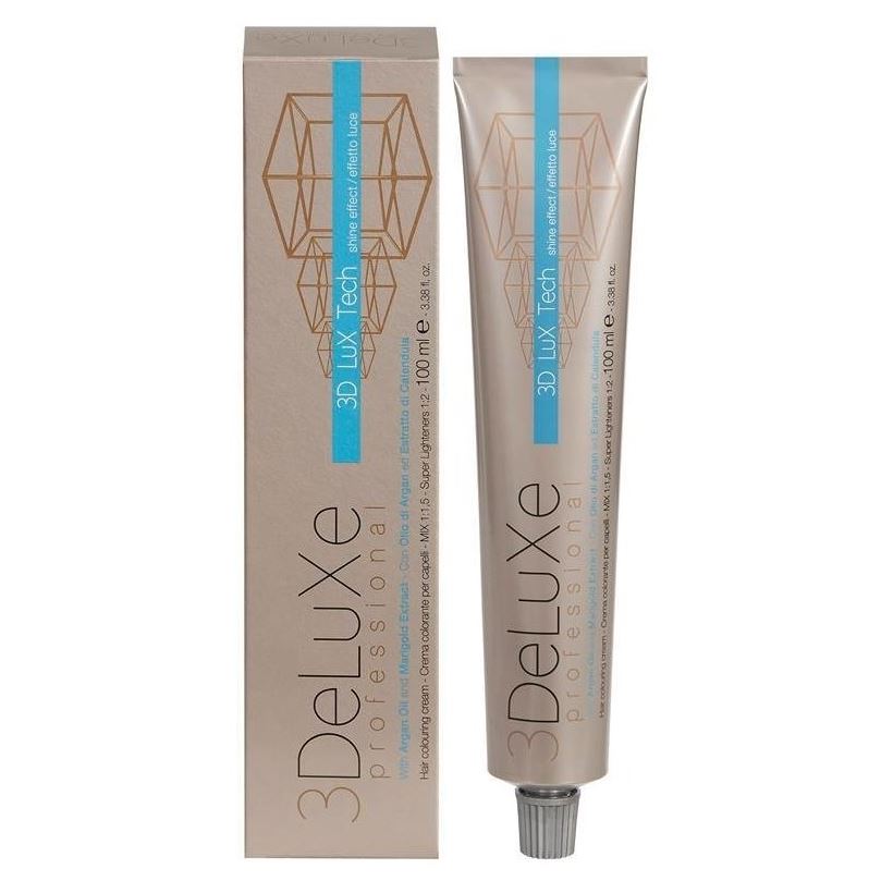 3DeLuXe Professional Coloring Colour Cream Стойкая крем-краска для волос
