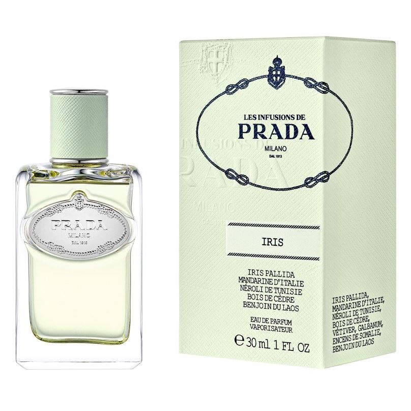 Prada Fragrance Les Infusions de Iris Свежий аромат ириса