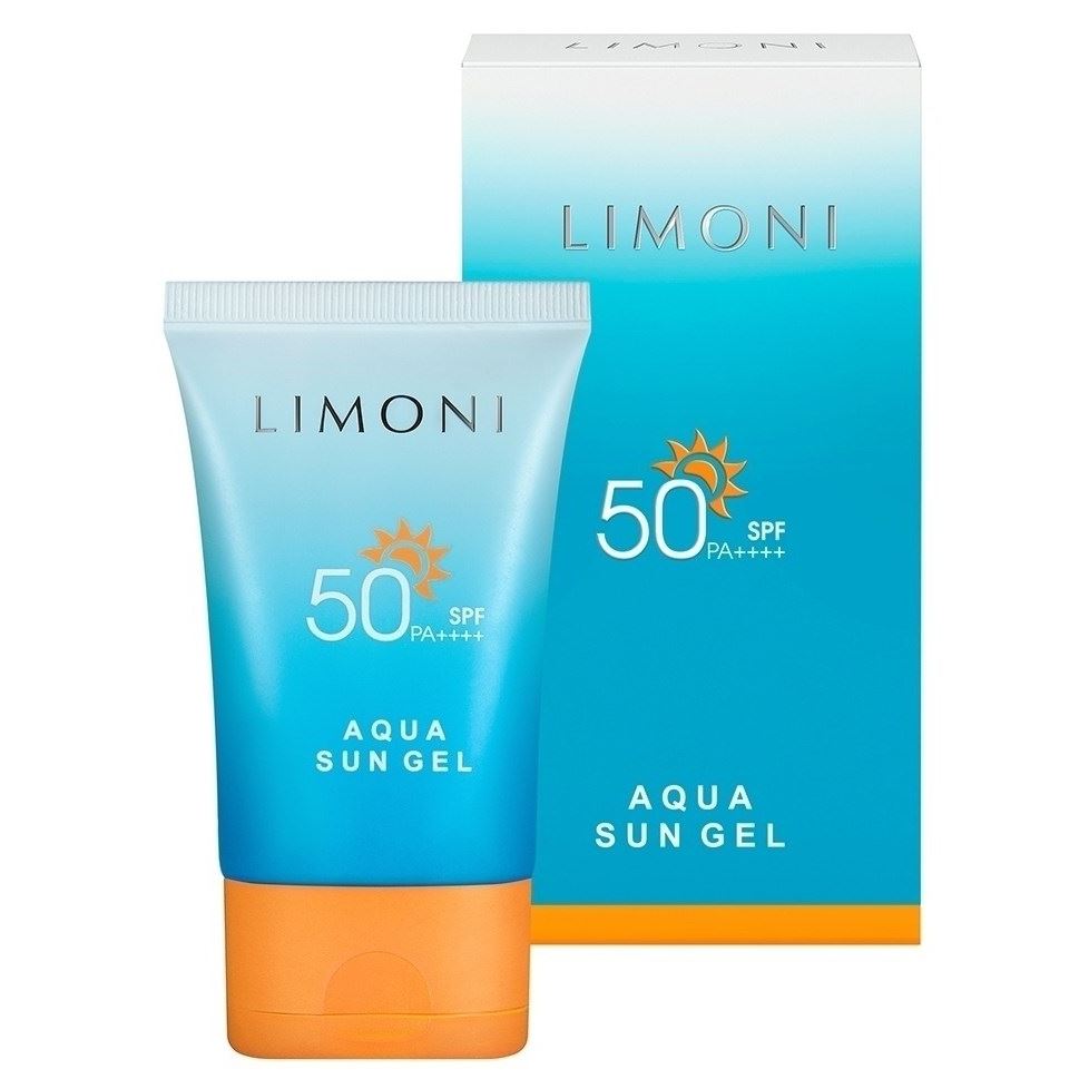 Limoni Aquamax  Aqua Sun Gel SPF 50+РА++++ Солнцезащитный крем-гель