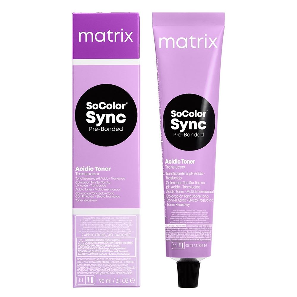 Matrix Coloring Hair      SoColor Sync Pre-Bonded Acidic Toner Кислотный тонер с бондером 