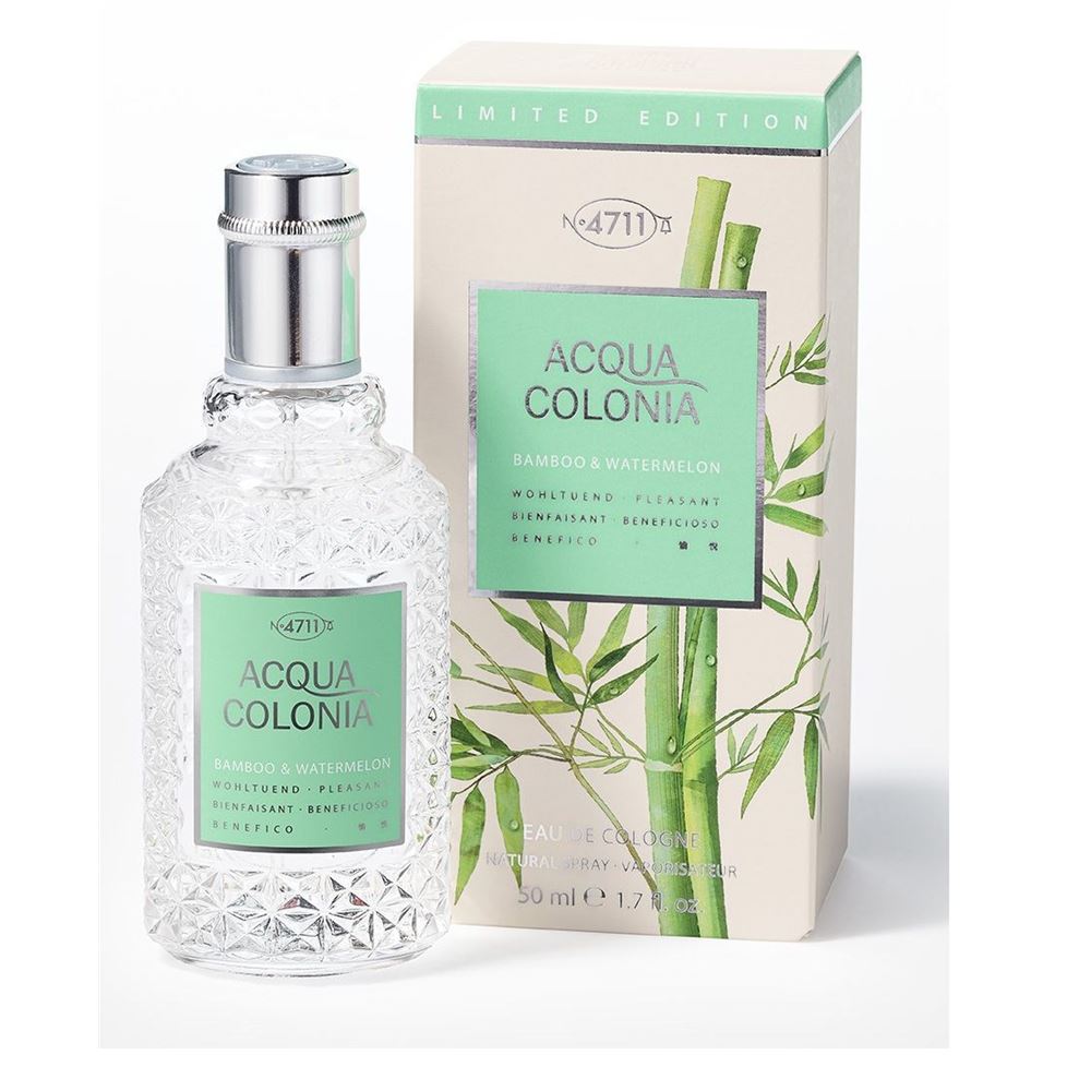 Acqua Colonia 4711 Fragrance Pleasant - Bamboo & Watermelon Легкий летний аромат бамбука и арбуза