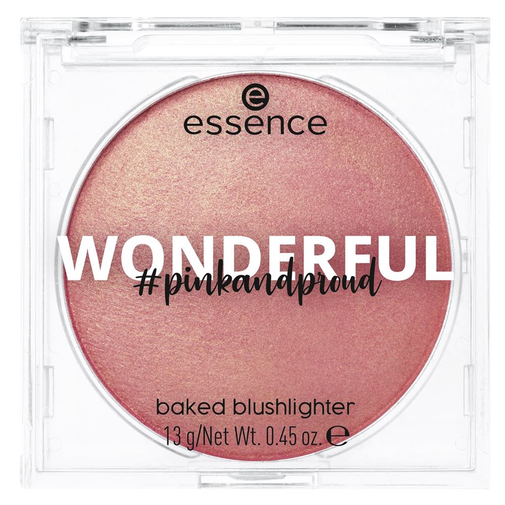 Essence Make Up Wonderful Baked Blushlighter #pinkandproud Румяна для лица 