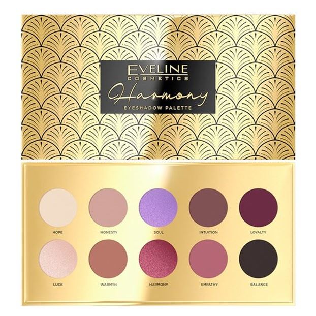 Eveline Make-Up Eyeshadow Palette Harmony  Палетка теней для век