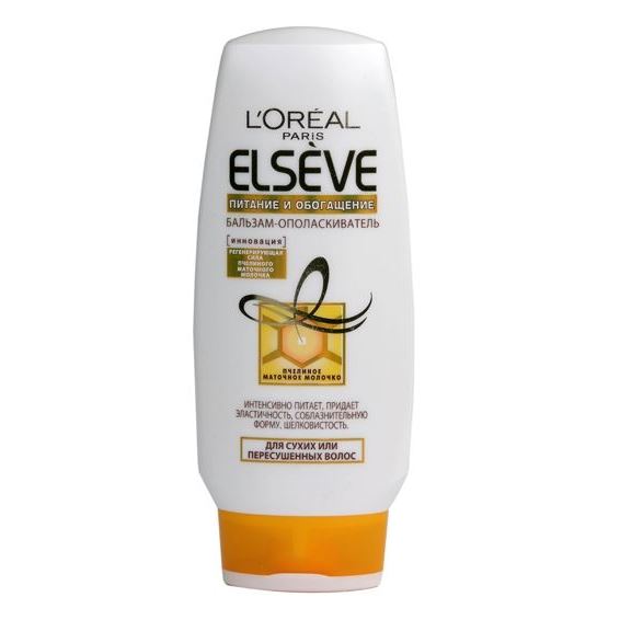 L'Oreal Elseve Питание и Обогащение Бальзам-ополаскиватель ELSEVE Бальзам-ополаскиватель Питание и Обогащение для сухих или пересушенных волос