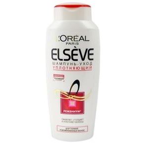 L'Oreal Elseve Уплотняющий Шампунь ELSEVE Режениум Шампунь - Уход Уплотняющий для тонких и безжизненных волос