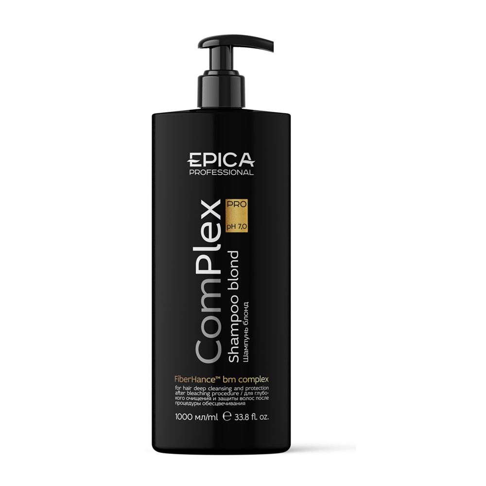 Epica Professional ComPlex PRO ComPlex PRO Shampoo Blond pH 7.0 Шампунь для глубокого очищения и защиты волос после процедуры обесцвечивания