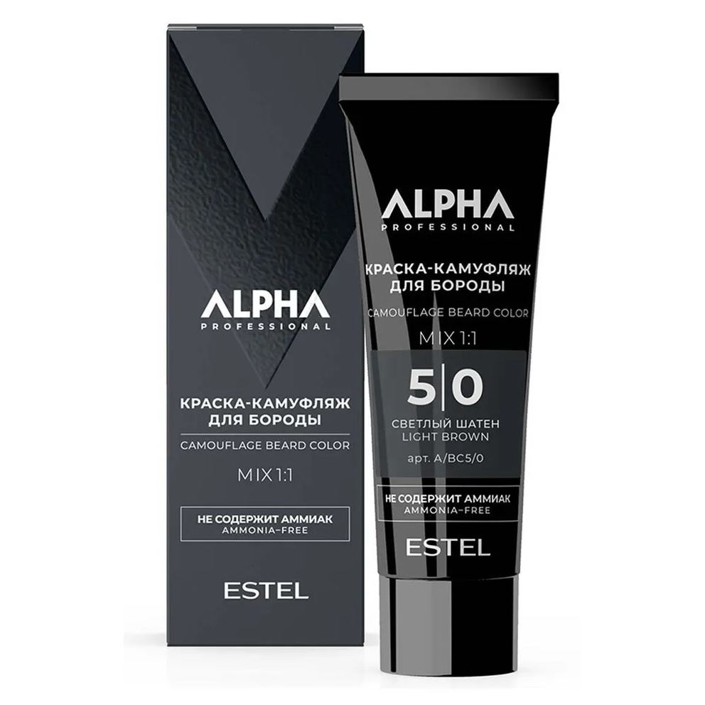 Estel Professional Alpha Homme Alpha Краска-камуфляж для бороды Краска-камуфляж для бороды