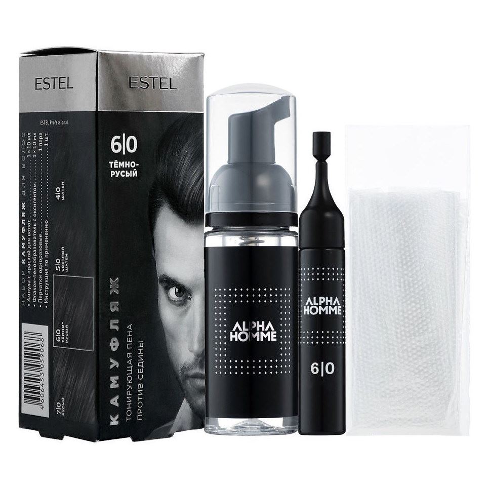 Estel Professional Alpha Homme Alpha Homme Набор для камуфляжа волос Набор для камуфляжа волос
