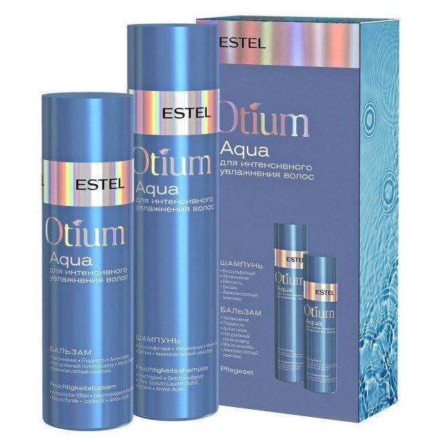 Estel Professional Otium Otium Aqua Set для интенсивного увлажнения волос Набор OTIUM AQUA для интенсивного увлажнения волос