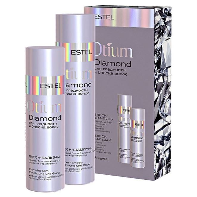 Estel Professional Otium Otium Diamont Set для гладкости и блеска волос Набор OTIUM DIAMOND для гладкости и блеска волос