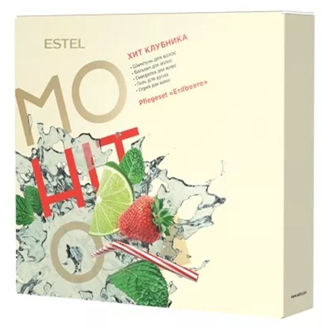 Estel Professional Mohito Mohito Набор HIT #5 Клубника Набор: шампунь, бальзам, спрей, сыворотка, гель для душа