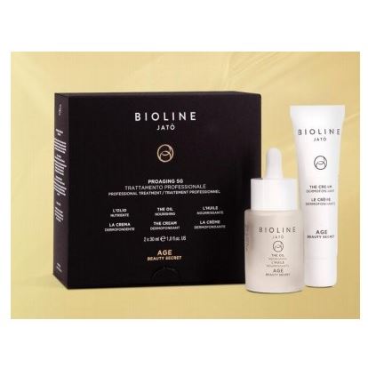 Bioline JaTo  AG3 Beauty Secret Age Set Профессиональный набор: масло питательное антивозрастное, крем нежный регенерирующий
