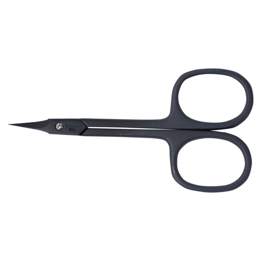 Dewal Professional Аксессуары для маникюра и педикюра 306 Ножницы Dewal серии  для кутикулы,  матовые Ножницы для кутикулы, черные матовые