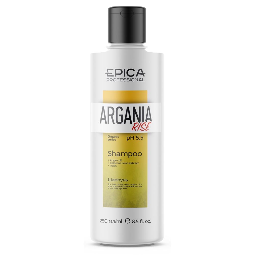 Epica Professional Deep Recover Argania Rise Organic Shampoo Шампунь для придания блеска с маслом арганы
