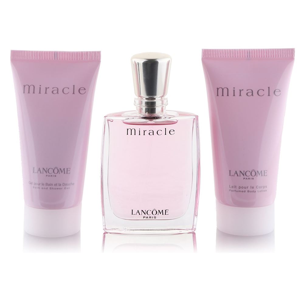 Lancome Fragrance Miracle Set Набор для женщин: парфюмированная вода, молочко для тела, гель для душа
