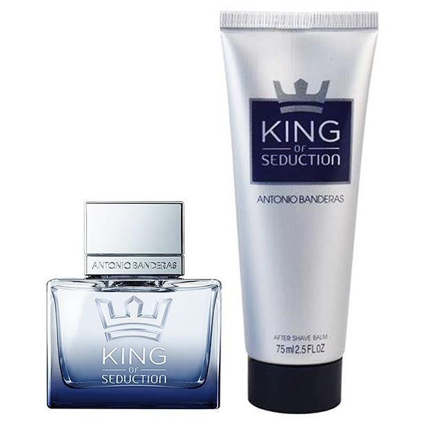 Antonio Banderas Fragrance King of Seduction Set Набор для мужчин: туалетная вода, бальзам после бритья