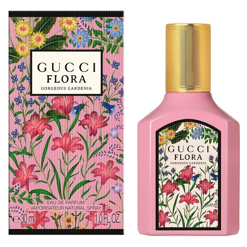Gucci Fragrance Flora by Gucci Gorgeous Gardenia Жизнерадостный цветочный аромат