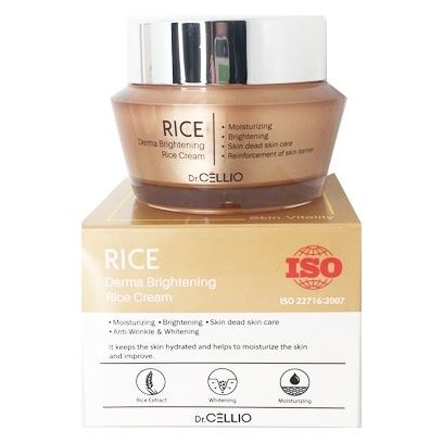 Dr.Cellio Face Care Rice Derma Brightening Rice Cream Крем для лица с экстрактом риса