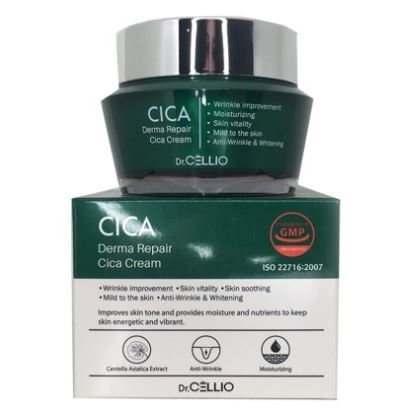 Dr.Cellio Face Care Cica Derma Repair Cica Cream Крем для лица восстанавливающий с центеллой азиатской 