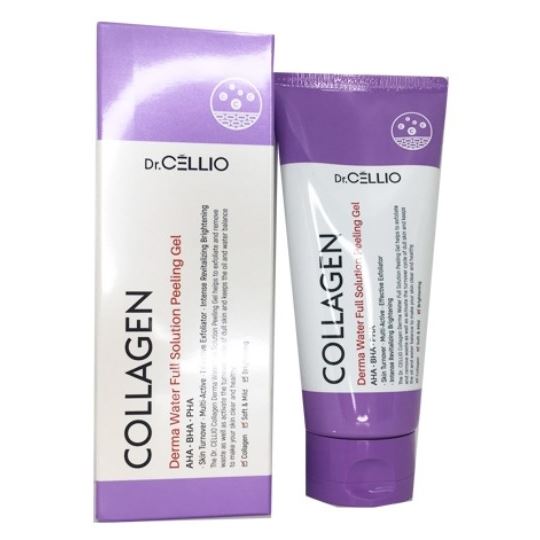 Dr.Cellio Cleansing Collagen Derma Water Full Solution Peeling Gel Пилинг-гель с коллагеном