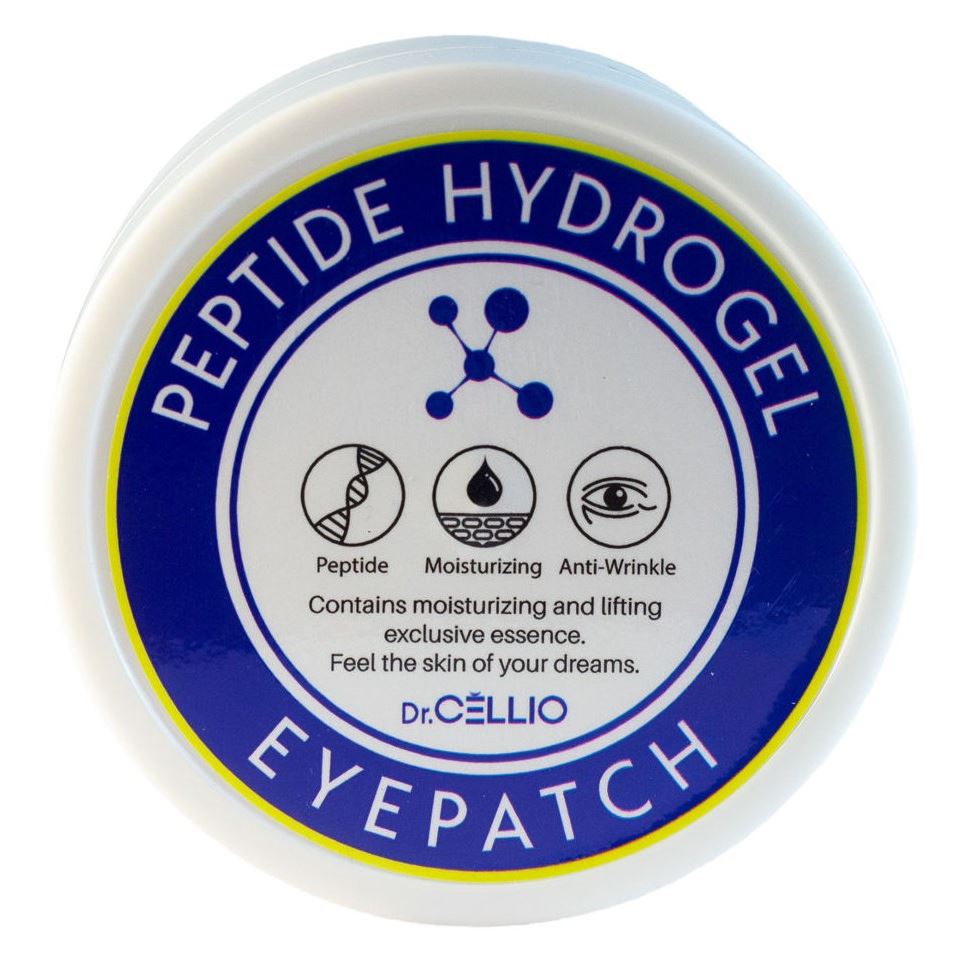 Dr.Cellio Masks and Patches Peptide Hydrogel Eye Patch Гидрогелевые патчи с пептидами