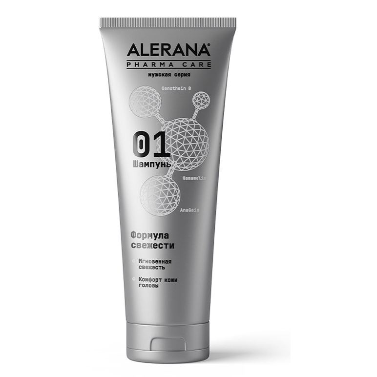 Alerana Профилактика выпадения волос Шампунь формула Свежести для мужчин Шампунь формула Свежести для мужчин