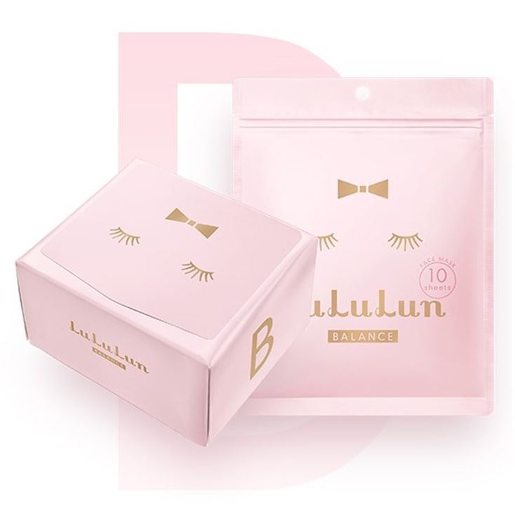 LuLuLun Masks Face Mask Balance Moisture Pink Маска увлажнение и баланс кожи