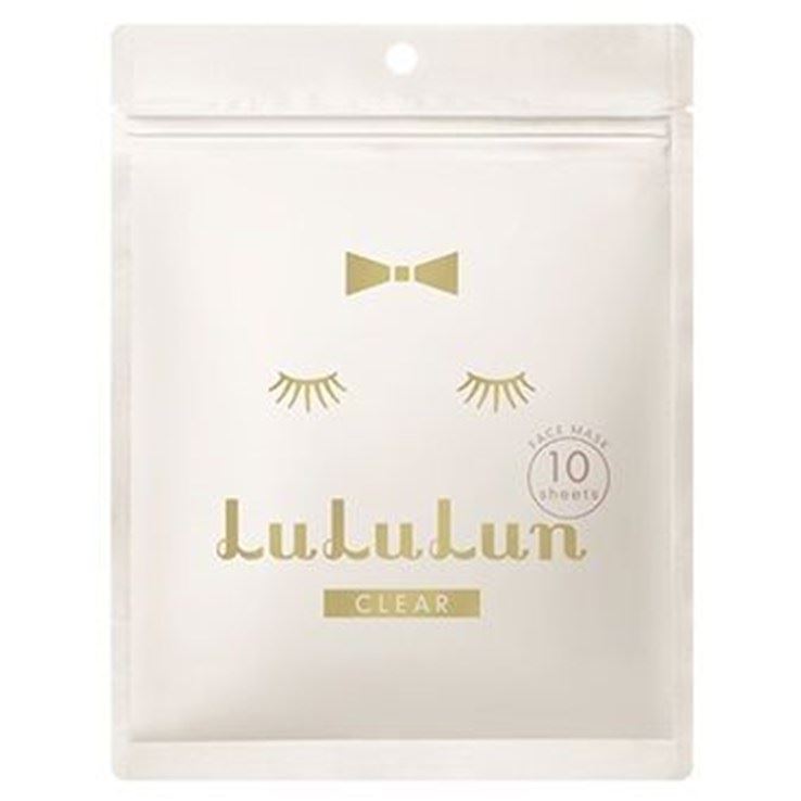LuLuLun Masks Face Mask Clear White Маска увлажнение и выравнивание цвета лица