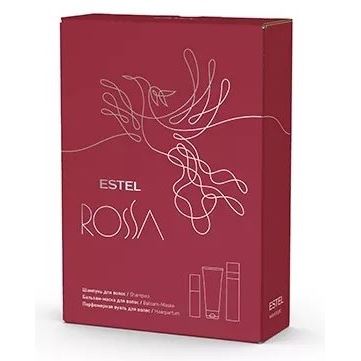 Estel Professional Curex  Estel Rossa Набор ESTEL ROSSA 
(шампунь, бальзам-маска, парфюмерная вуаль) Набор ESTEL ROSSA 
(шампунь, бальзам-маска, парфюмерная вуаль)