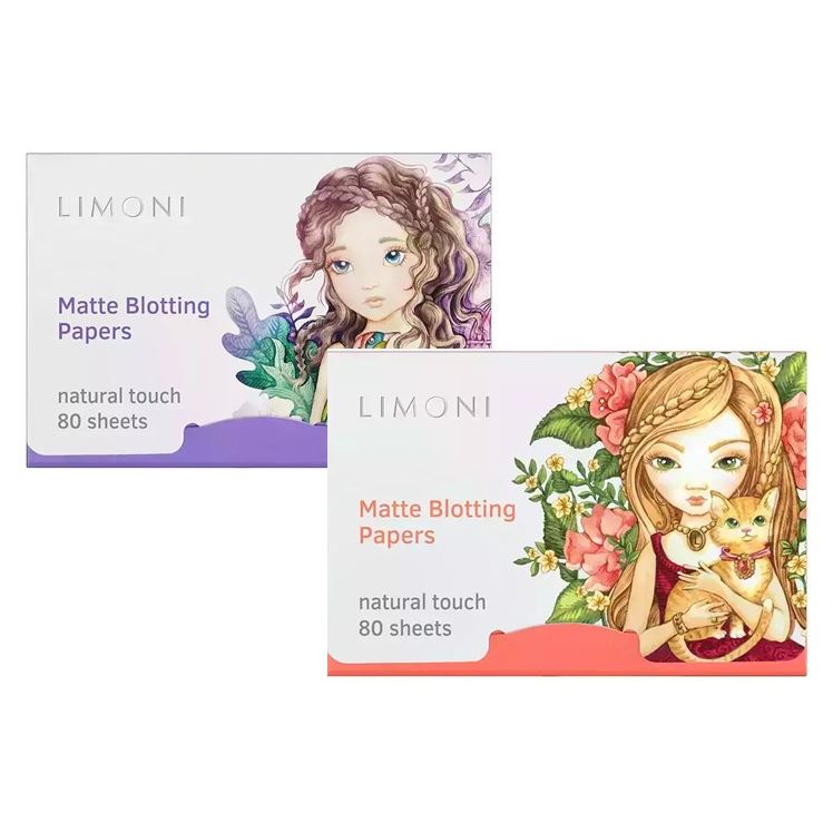 Limoni Gift Sets Matte Blotting Papers Set Набор матирующих салфеток для лица