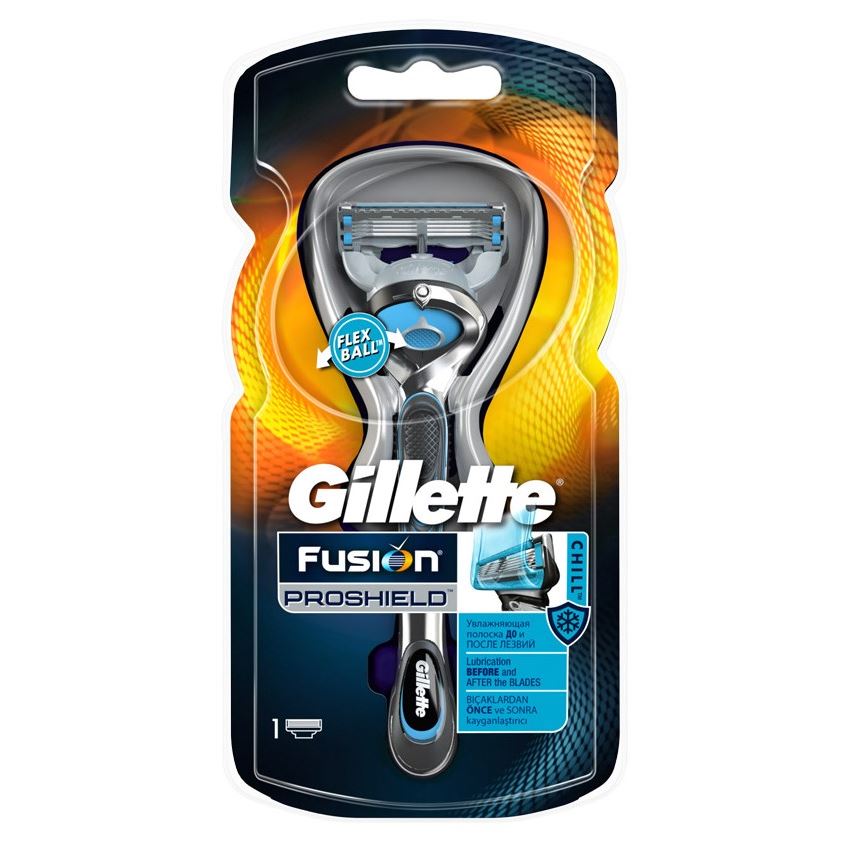 Gillette Бритвенные системы Fusion ProShield FlexBall Бритвенный станок  Бритвенный станок 