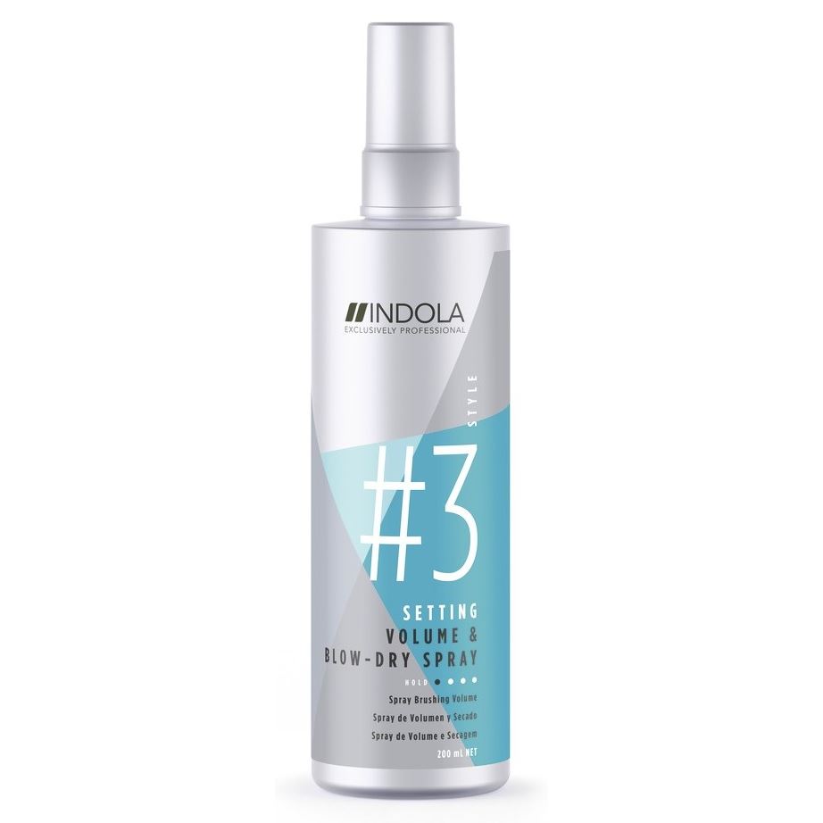 Indola Professional Styling Setting Volume & Blow-dry Spray #3 Спрей для быстрой сушки волос