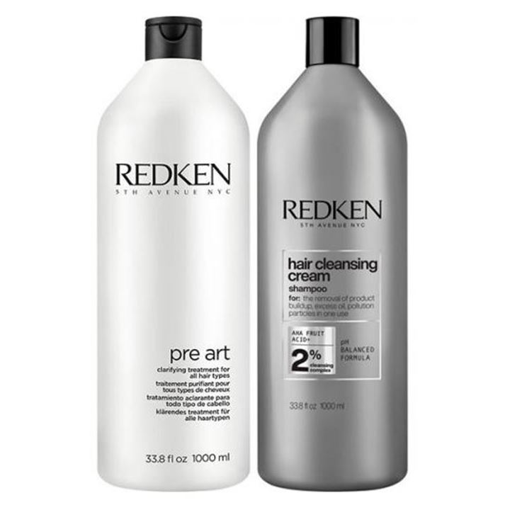 Redken Professional Coloration Pre Art Set Набор: уход очищающий, шампунь-уход для глубокой очистки волос и кожи головы