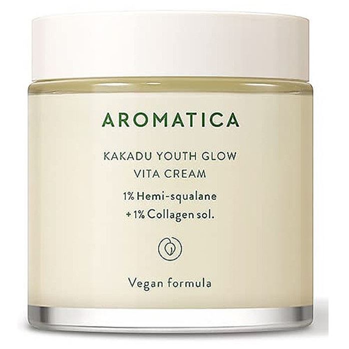 Aromatica Face Care Kakadu Youth Glow Vita Cream  Крем для лица ночной с гемискваланом и коллагеном