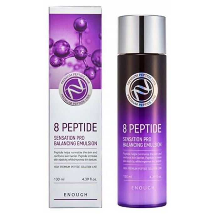 Enough Face Care 8 Peptide Sensation Pro Balancing Emulsion Антивозрастная эмульсия с пептидами