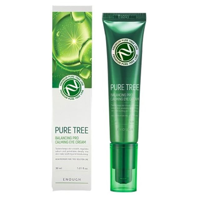 Enough Face Care Pure Tree Balancing Pro Calming Eye Cream Крем для кожи вокруг глаз c экстрактом чайного дерева