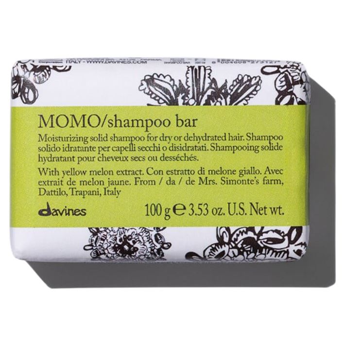 Davines Essential Haircare MOMO Shampoo Bar Твёрдый шампунь для глубокого увлажнения волос 