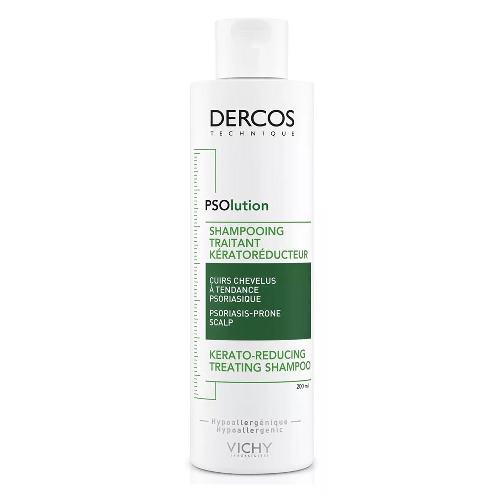 VICHY Dercos PSOlution Kerato-Redusing Treating Shampoo Кераторегулирующий шампунь для кожи головы, склонной к псориазу