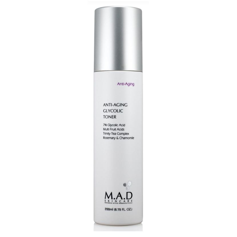 M.A.D Skincare Anti-Age Anti Aging Glycolic Toner Тоник с 7% гликолевой кислотой предотвращающий старение кожи