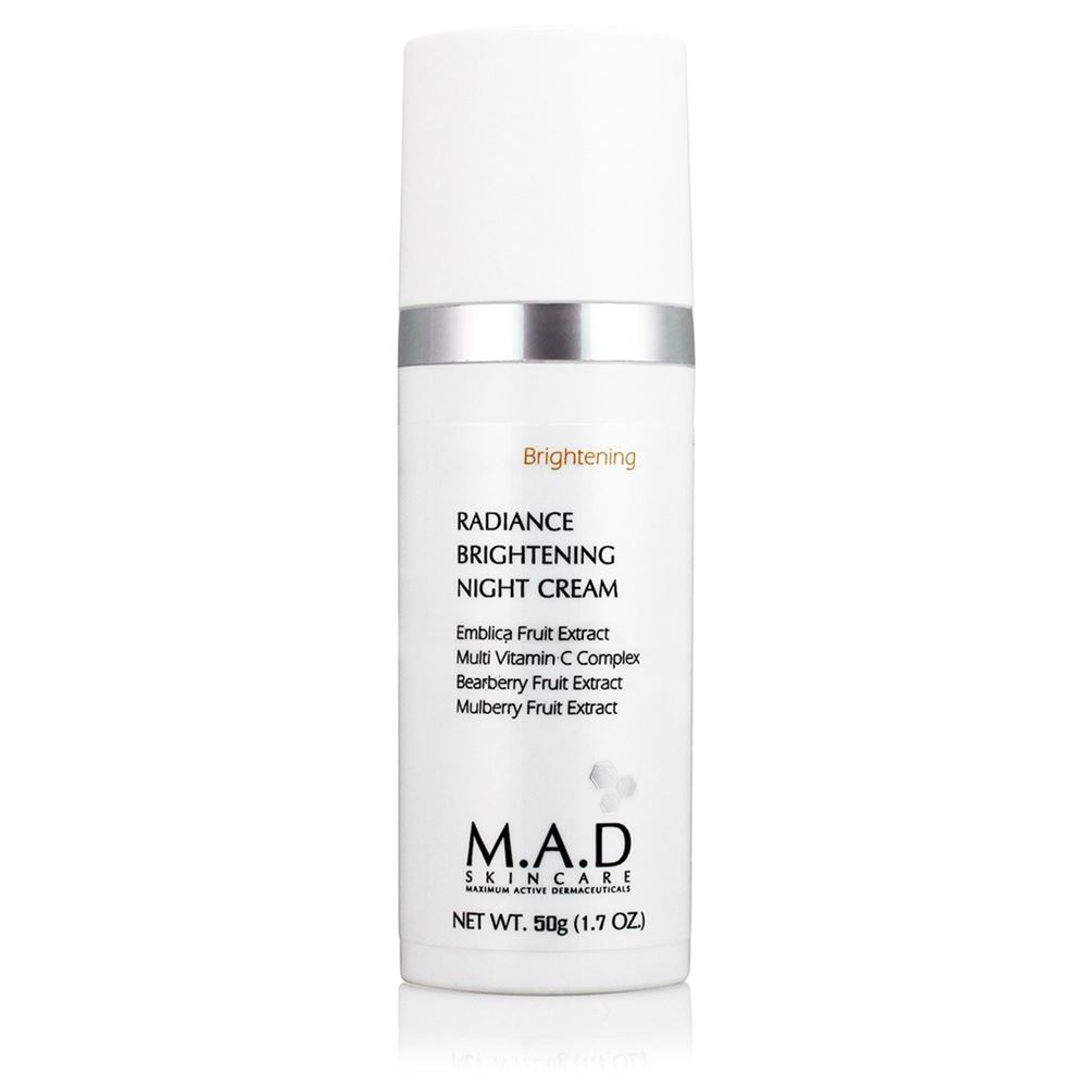 M.A.D Skincare Brightening Radiance Brightening Night Cream  Ночной восстанавливающий крем выравнивающий тон кожи 