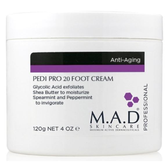 M.A.D Skincare Environmental (Detox) Pedi Pro 20 Foot Cream Концентрированный крем для ног с гликолевой кислотой