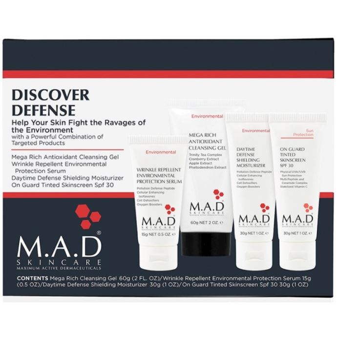 M.A.D Skincare Environmental (Detox) Environmental  Discovery Kit  Дорожный набор препаратов для восстановления и защиты кожи